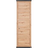 Hom`in garderobna omara barve hrasta, temno siva | Shoptok.si