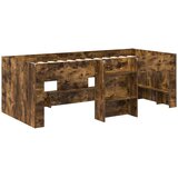  Kreveta za visoko spavanje djece Dimljeni hrast 75 x 190 cm | Shoptok.si