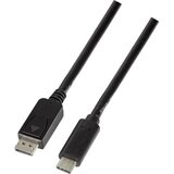 Logilink USB / DisplayPort Priključni kabel [1x Muški konektor USB 2.0 tipa C - 1x Muški konektor DisplayPort] 1.8 m Crna | Eponuda.ba