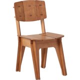 SoBuy Kuhinjski stol z naslonjalom Barski stol Rjav 60x44x86 cm, (21338227) | Shoptok.si