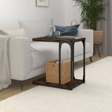  Bočni stolić boja hrasta 50 x 35 x 52 cm od konstruiranog drva | shoptok.hr