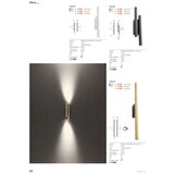  Redo 01-3851 - LED zidno svetlo NIKOS 4xLED/4W/230V CRI 90 zlatna | Eponuda.com