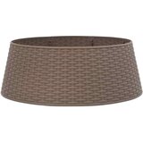  Suknja za božićno drvce Smeđa Ø65x23 cm Plastika - Smeđa 65 x 23 cm 1 | shoptok.hr