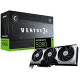 MSI Video Card Nvidia RTX 5080 16G VENTUS 3X OC PLUS (16GB GDDR7/256bit, PCI-E Gen5, 3x DP 2.1, 1x HDMI... | Eponuda.ba
