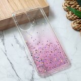 Torbica silikonska glitter za honor X7 roze