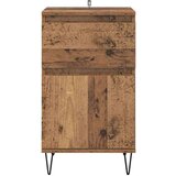 vidaXL Kreveta s ladicama Staro drvo 35 x 40 x 70 cm Konstruirano drvo | shoptok.hr