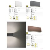 Redo 90375 - LED spoljašnje zidno svetlo KAMAL LED/6W/230V 3000K IP54 bela | Eponuda.com