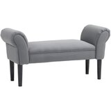Nesta Posteljna klop, oblazinjena sedežna klop, temno siva, tkanina jadra, nosilnost do 130 kg, 102&amp;times;36&amp;times;51 cm, za spalnico in hodnik, (5000493846) Slike