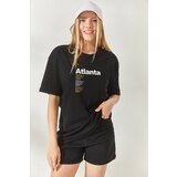 Olalook T-Shirt - Black - Relaxed fit cene
