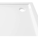 vidaXL Četvrtasta tuš-kada ABS bijela 80 x 80 cm | shoptok.hr