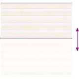 vidaXL Zavjesa zebra 145x100 cm širina tkanine 140,9 cm poliester | shoptok.hr