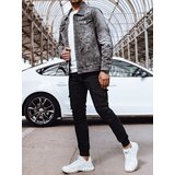 DStreet Men's Grey Denim Jacket | shoptok.hr