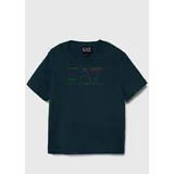 Ea7 Emporio Armani Otroška bombažna kratka majica