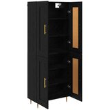  Highboard Crni hrast 69,5 x 34 x 180 cm Konstruirano drvo | shoptok.hr