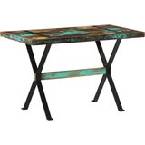 Blagovaonski stol 120 x 60 x 76 cm od masivnog obnovljenog drva | shoptok.hr