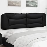  Jastuk za uzglavlje Hvar crni 183 cm od umjetne kože | shoptok.hr