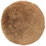  Presvlaka za jastuk 2 pcs HEERLEN Sivosmeđa Ø 30 cm PV flis | shoptok.hr