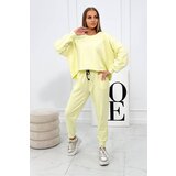 Kesi Set 2 Piece Sweatshirt + Trousers Yellow | Shoptok.si