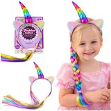 Unicorn Horn Headband Colorful Hair Braids Cijene
