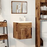  Kupaonski ormarić za umivaonik staro drvo 41x38,5x46 cm | shoptok.hr