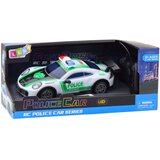  Auto na daljinsko upravljanje Drift Police sa svjetlima 1:22- zeleno/bijeli | shoptok.hr