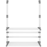  Stalak za sušenje za balkon 54 x 25 x 42 cm aluminijski | shoptok.hr