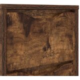  Noćni ormarić s ladicama Dimljeni hrast 30,5 x 30 x 43 cm | shoptok.hr