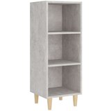  Komoda siva boja betona 34 5x32 5x90 cm od konstruiranog drva | shoptok.hr
