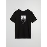 Sinsay Pamučna majica s natpisom | shoptok.hr