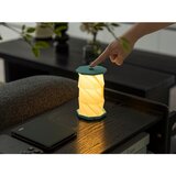 Gingko Bela/turkizna prenosljiva svetlobna dekoracija na USB ø 8 cm Twist – | Shoptok.si
