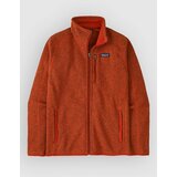 Patagonia Better Sweater Jopa s kapuco coal orange Cene