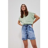 Marisse High Waist Denim Shorts L-Sh-3717 L.Blue | Shoptok.si