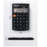  KALKULATOR KOMERCIJALNI 8MJESTA ELEVEN SLD-200NR CRNI | shoptok.hr
