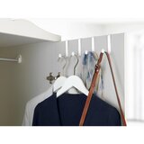 Wenko 23545100-Vešalica za vrata 7,6x6 cm bela | Eponuda.com