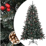  Umjetno božićno drvce sa stalkom zeleno 120 cm PVC | shoptok.hr