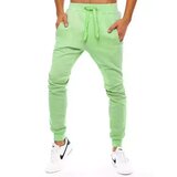DStreet Spodnie męskie dresowe jasnozielone | shoptok.hr