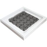 Tendance podloga za kadu bubbles 50×50 cm pvc, siva | Eponuda.ba