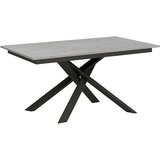 Itamoby   Ganty (90x160/220 cm) - siva, barva nog: antracit - raztegljiva jedilna miza, (20842300) | Shoptok.si