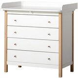Oliver Furniture® previjalni predalnik white/oak Cene