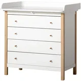 previjalni predalnik white/oak