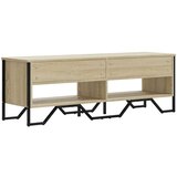 vidaXL TV omarica sonoma hrast 122x34x41 cm inženirski les | Shoptok.si