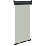 vidaXL Balkonska stranska tenda 80x250 cm siva | Shoptok.si
