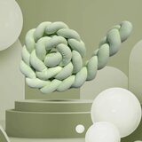 Baby Textil pletenica za krevetac od pliša Zelena, 240cm | ePonuda.com