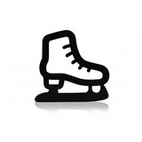 WALLXPERT led dekoracija ice skate 2 red | ePonuda.com