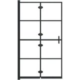  Zložljiva tuš kabina ESG 80x140 cm črna, (21027758) | Shoptok.si