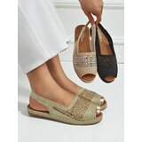 Resti Women's espadrille sandals with rhinestones Belle Sparkle | Shoptok.si