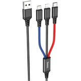  Multifunkcionalni - 1m Kabel s Lightning, Type - C i micro USB konektorima - Višebojni KP30116 Cijene