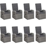  9-dijelni vrtni blagovaonski set sivi | shoptok.hr
