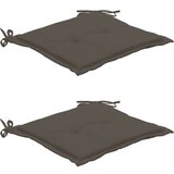  Blazine za vrtne stole 2 kosa anatracit 50x50x4 cm tkanina, (20657304) | Shoptok.si