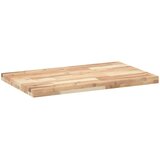Stolna ploča 60 x 50 x 4 cm pravokutna od masivnog drva bagrema - Prirodna 60 x 50 x 4 cm 1 | shoptok.hr